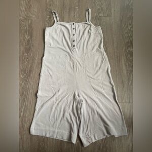Free People Taro Romper Sleet Gray